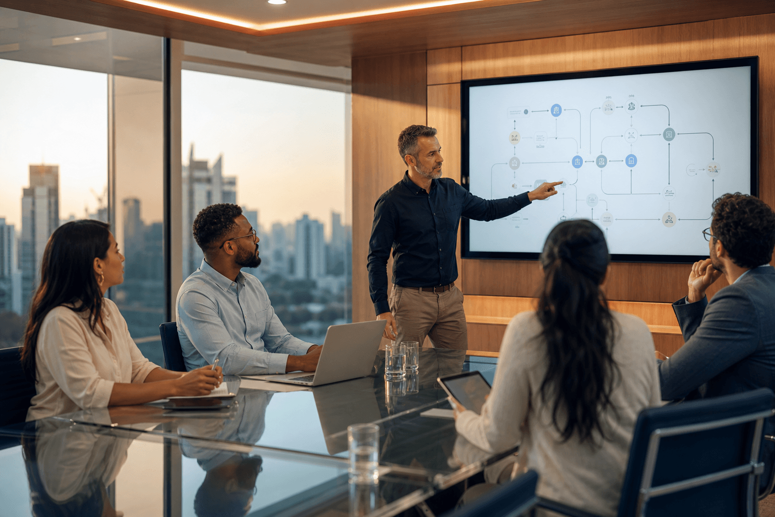 AI Living Lab — 5 fases · 12 entregáveis · Diagnóstico + Governança