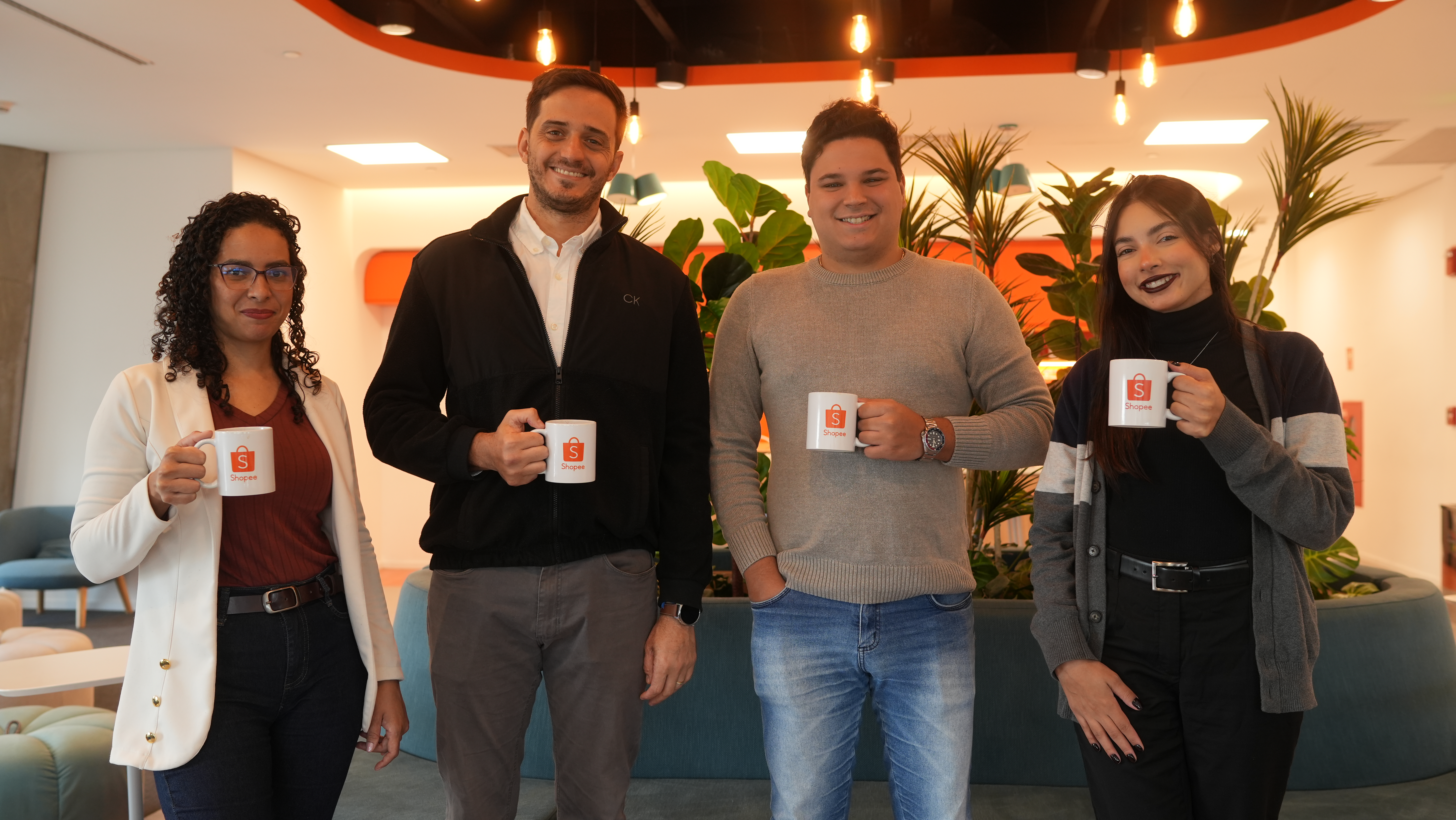 Time corporativo após sessão de formação